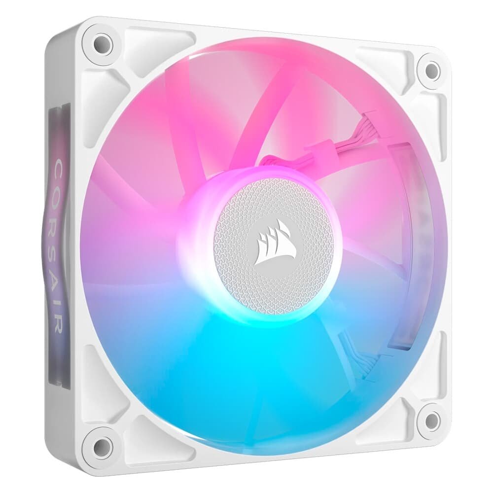 Ventoinha Corsair iCUE LINK RX140 RGB White, 140mm, Branco - CO-9051023-WW
