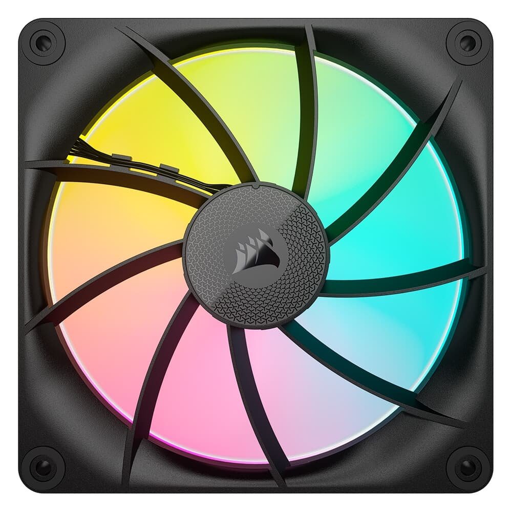 Kit com 2 Ventoinhas Corsair LX RGB Series, iCUE LINK LX140, 140mm, Preto - CO-9051028-WW