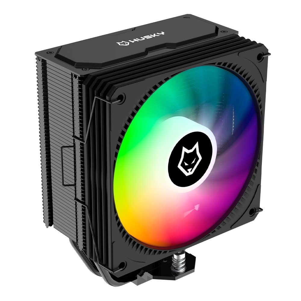 Air Cooler Gamer Husky Alisius 200, ARGB, AMD/ INTEL, 120mm, 220W - HAC200PT