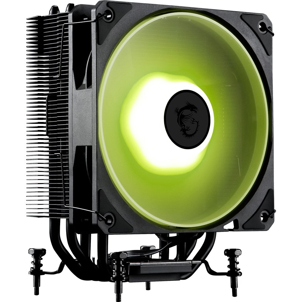 Air Cooler Gamer MSI MAG COREFROZR AA13, ARGB, AMD e Intel, 120mm, Preto - CFAA13