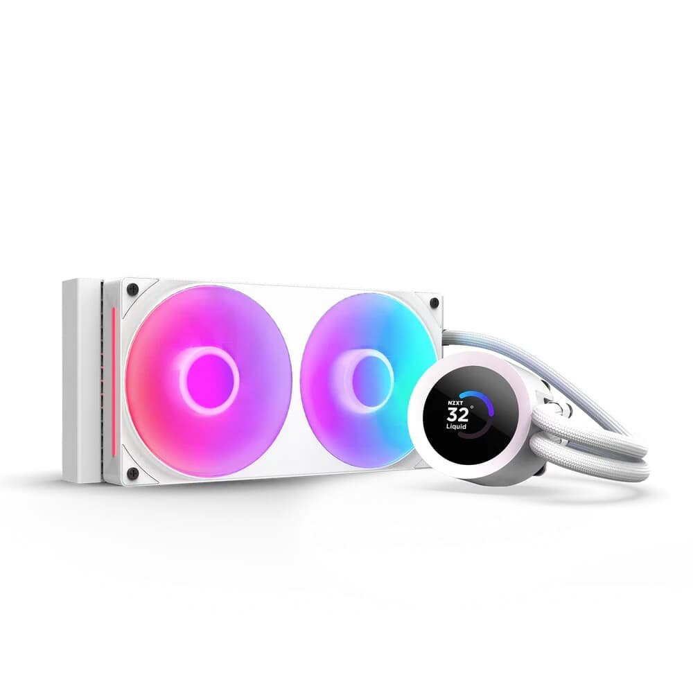 Water Cooler NZXT Kraken Plus 240 RGB v2, Branco - RL-KR240-W2