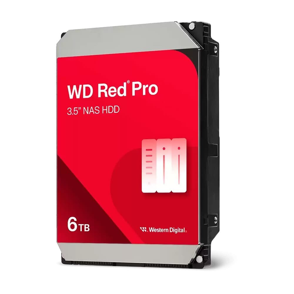 HD Interno WD Red Pro NAS 6TB, 3.5", 7200RPM, 256MB Cache, SATA - WD6005FFBX