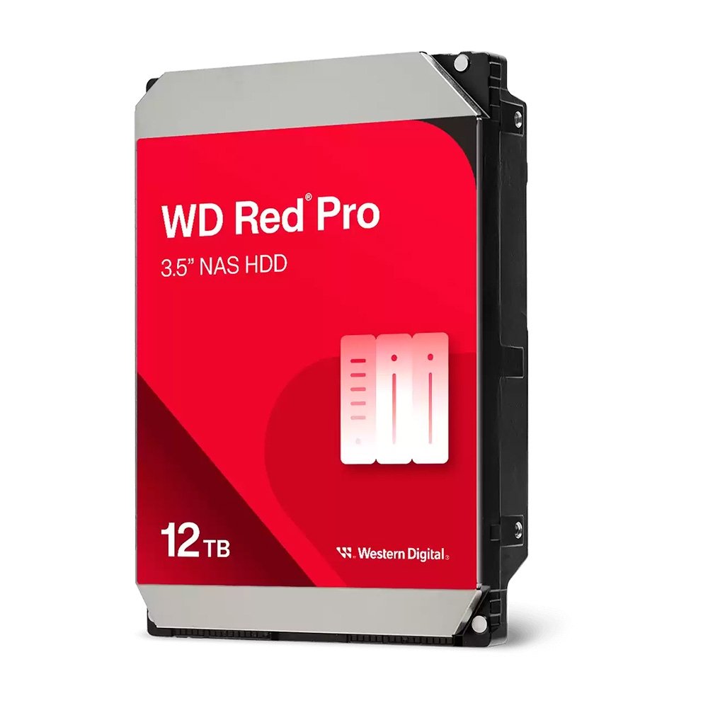 HD WD Red Pro, NAS, 12TB, 3.5", Cache 512MB, 7200RPM, SATA 6Gb/s - WD122KFBX