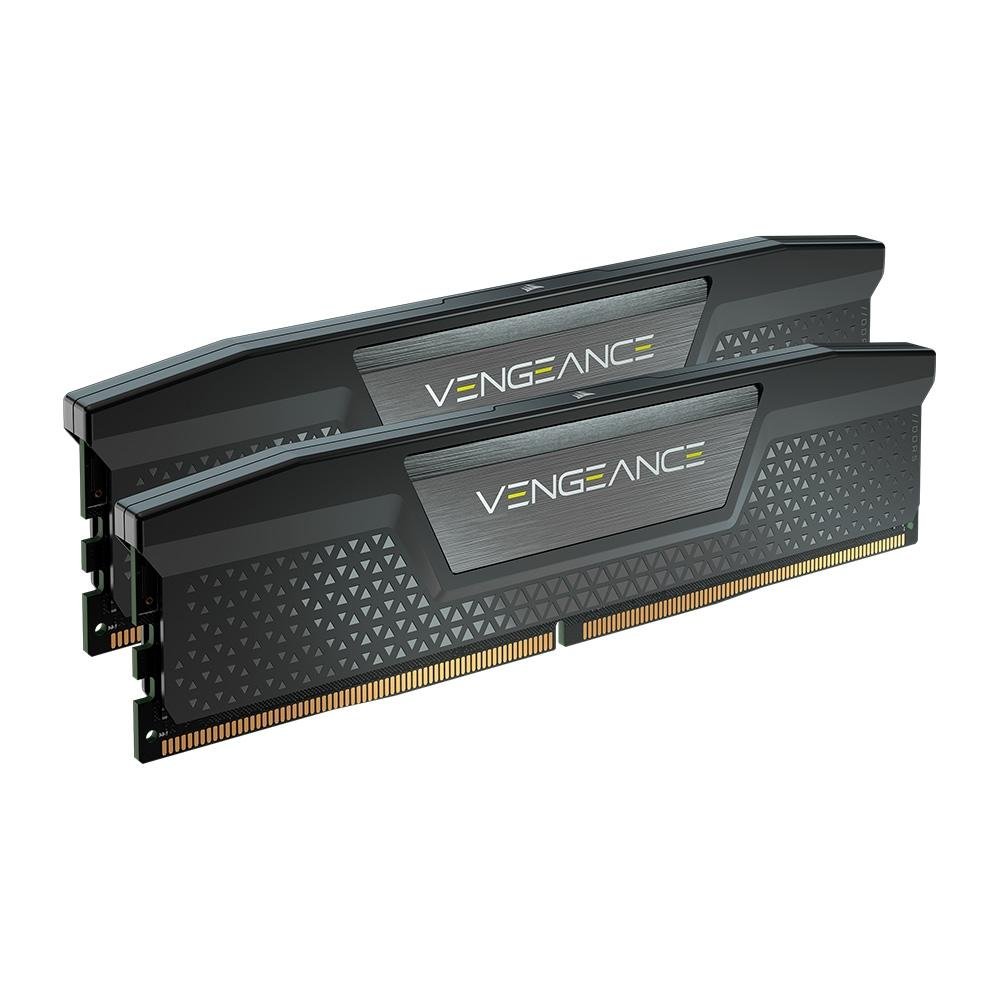 Memória RAM Corsair Vengeance, 64GB (2x32GB), 6000MHz, DDR5, CL30, Preto - CMK64GX5M2B6000C30