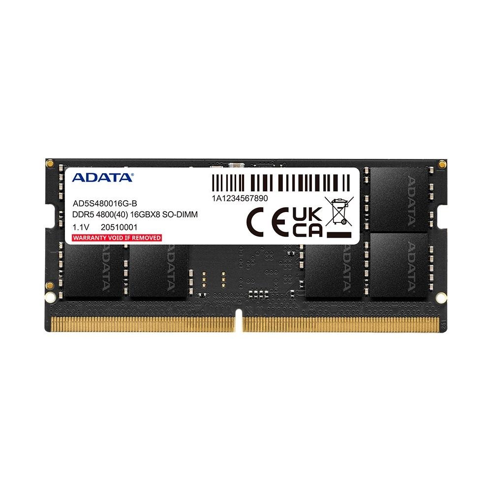 Memória RAM Para Notebook Adata XPG, 16GB, 4800MHz, DDR5, CL42 - AD5S480016G-S