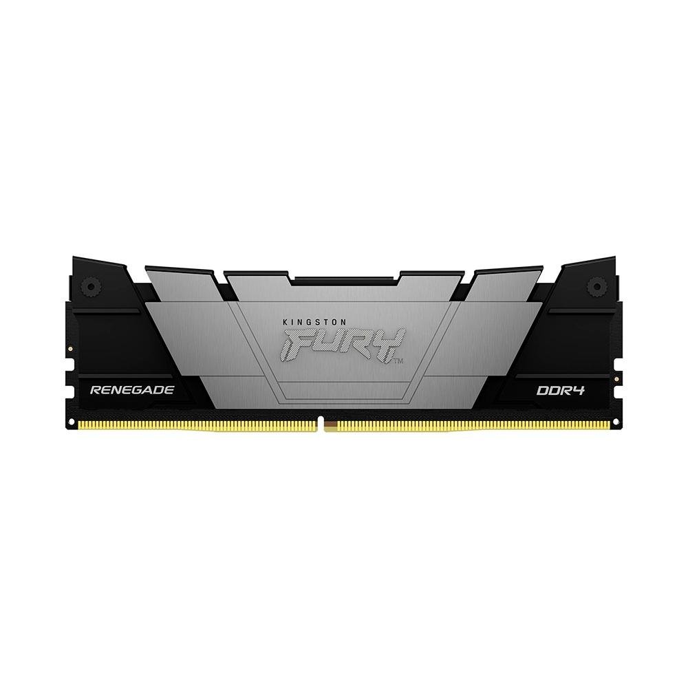Memória RAM Kingston Fury Renegade, 16GB, 4000MHz, DDR4, CL19, Preto - KF440C19RB12/16