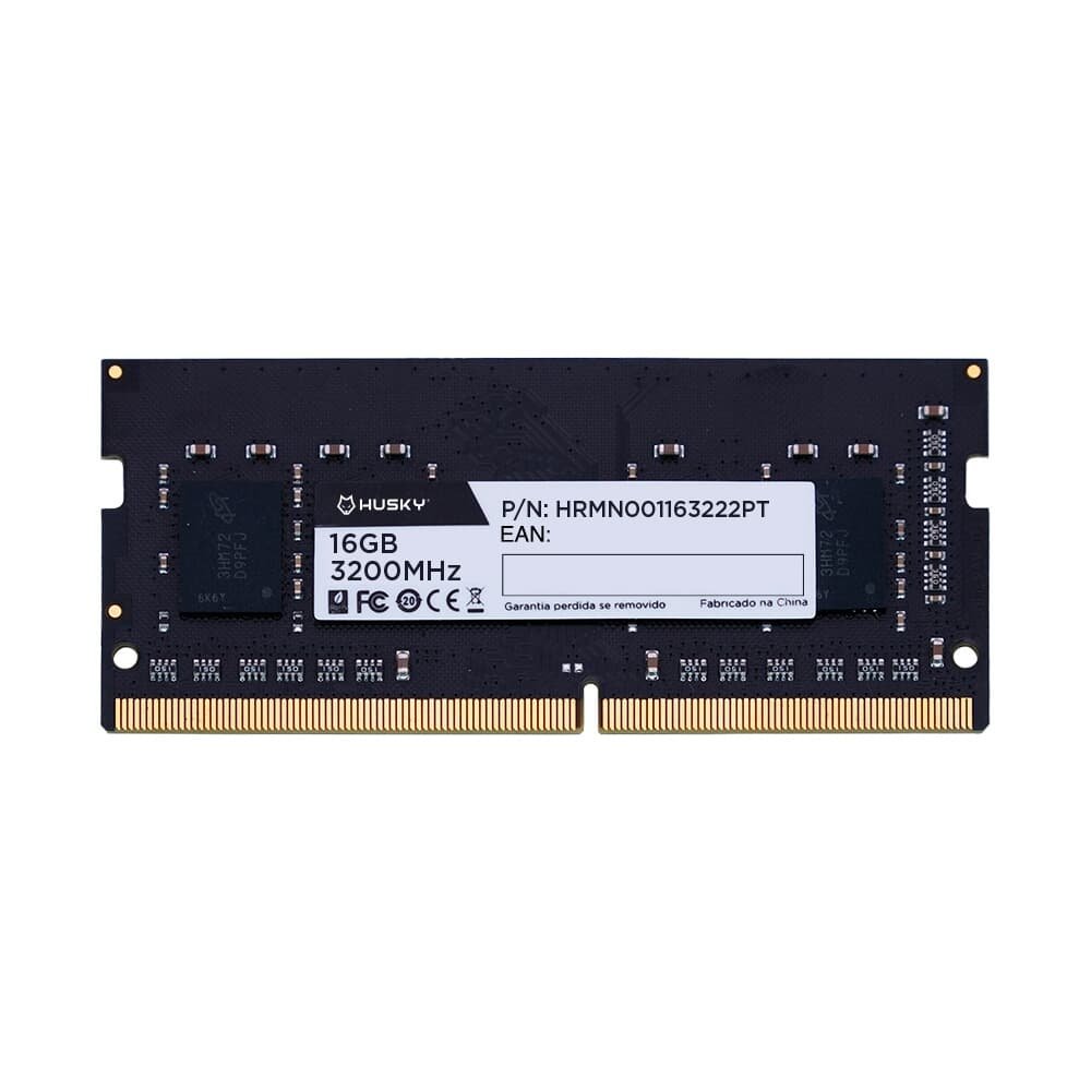 Memória RAM para Notebook Husky, 16GB, 3200MHz, DDR4, CL22 - HRMN001163222PT