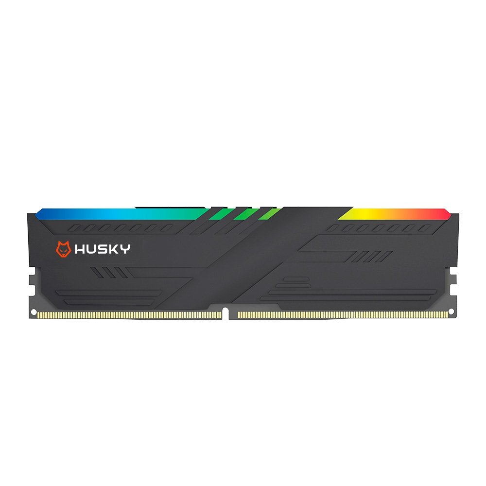 Memória RAM Husky Impulse, RGB, 16GB, 3200MHz, DDR4, CL22, Preto - HRM002163222RGB