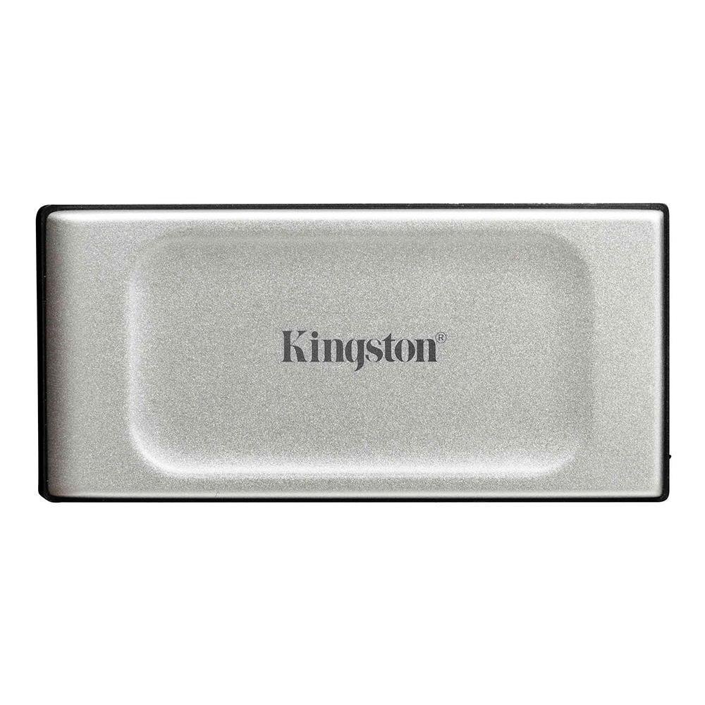 SSD Kingston XS2000, 4TB, Portátil, USB 3.2 Gen 2x2, Leitura: 2000 MB/s, Gravação: 2000 MB/s, Prata - SXS2000/4000G