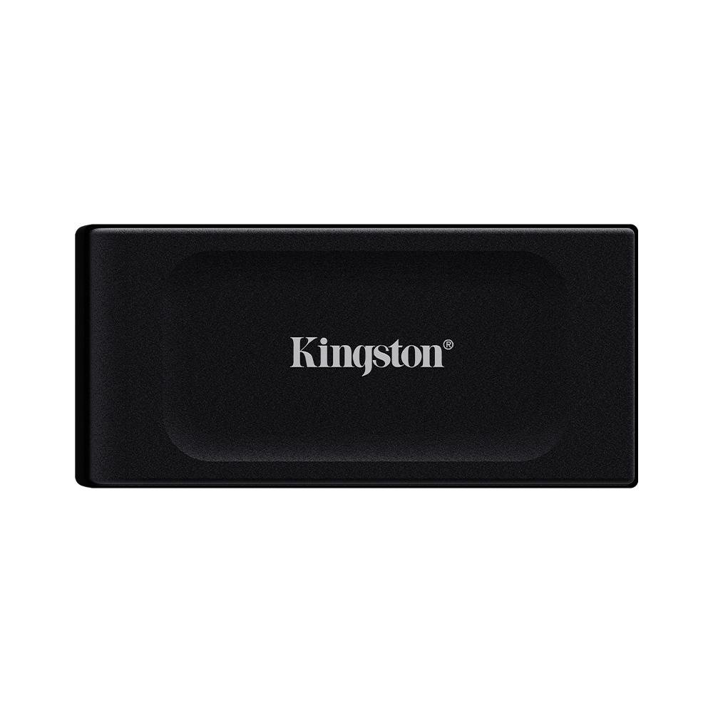 SSD Kingston XS1000, 2TB, Portátil, USB 3.2 Gen 2, Leitura: 1050 MB/s, Gravação: 1050 MB/s, Preto - SXS1000/2000G