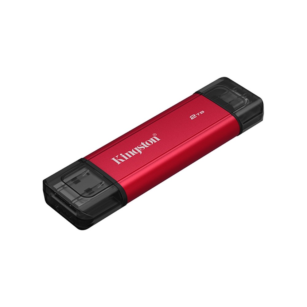 SSD Kingston Portátil, 2TB, Portátil, USB 3.2 Gen 2, Leitura: 1050 MB/s, Gravação: 950 MB/s - SPSD/2TB