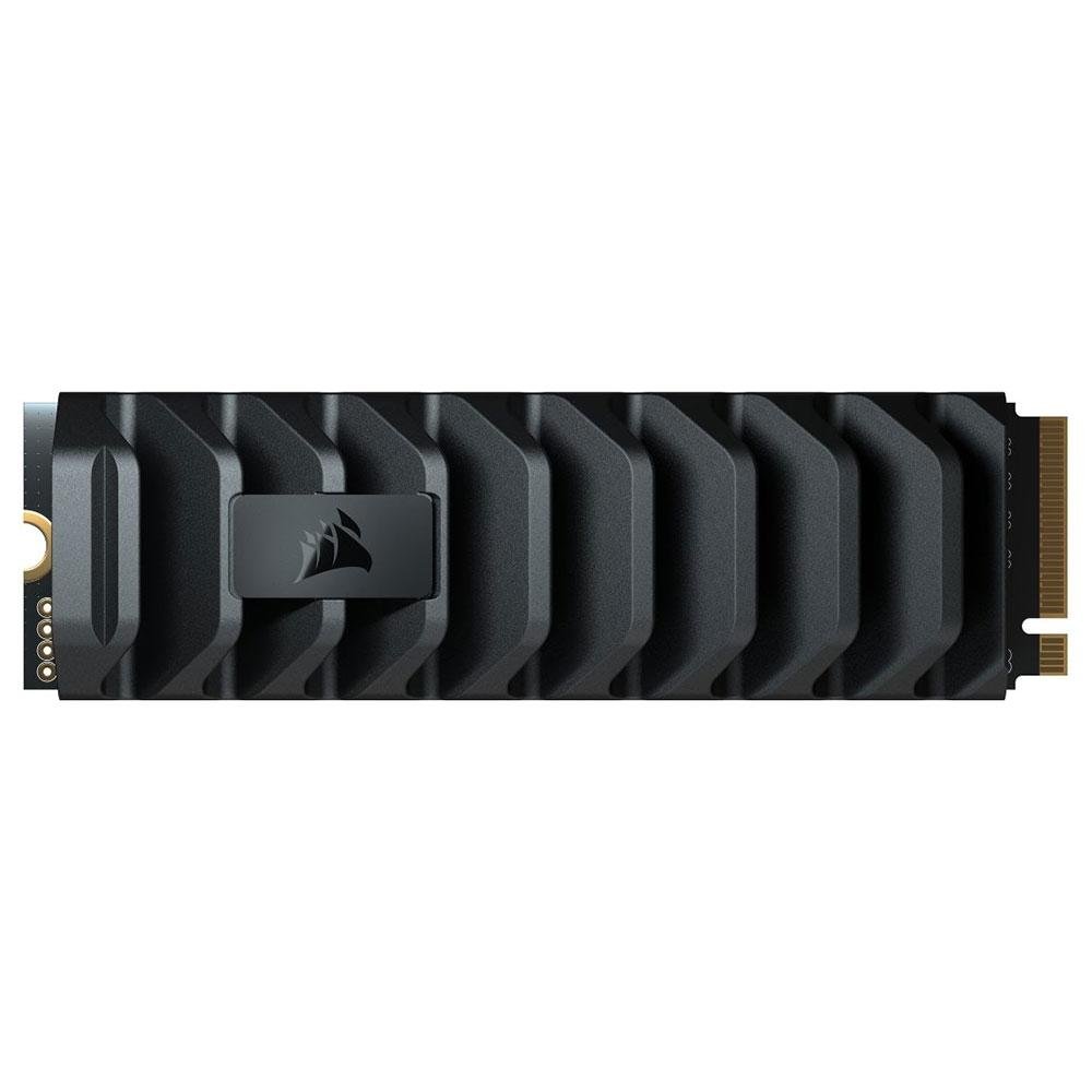 SSD Corsair Force MP600 PRO XT, 1TB, M.2 2280, PCIe 4.0 x4, NVMe, Leitura: 7100 MB/s, Gravação: 5800 MB/s, Preto - CSSD-F1000GBMP600PXT