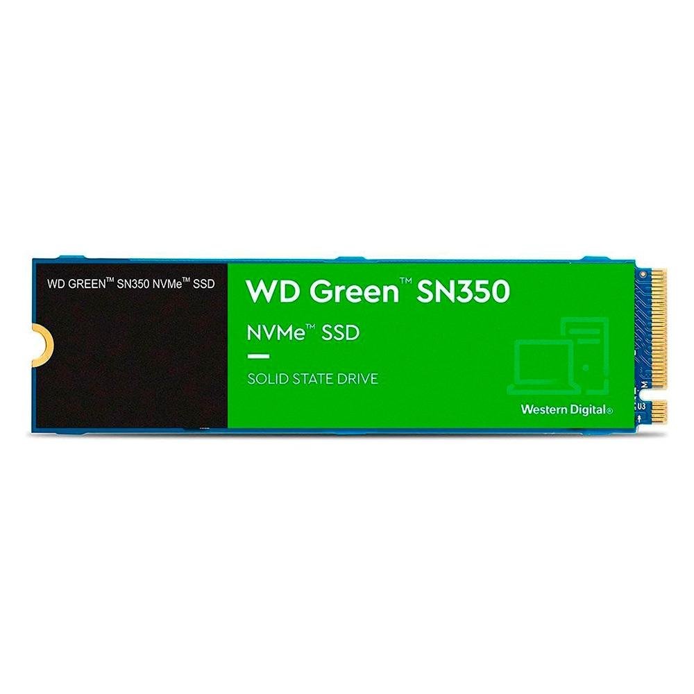 SSD SanDisk SN350, 1TB, M.2 2280, PCIe 3.0 x4, NVMe, Leitura: 2400 MB/s, Gravação: 1850 MB/s, Verde - WDS100T2G0C