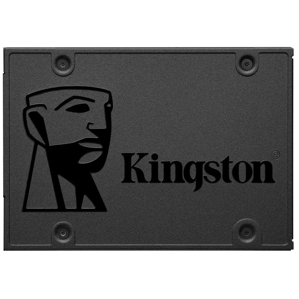 SSD Kingston A400, 240GB, 2.5", SATA III, Leitura: 500 MB/s, Gravação: 350 MB/s, Preto - SA400S37/240G