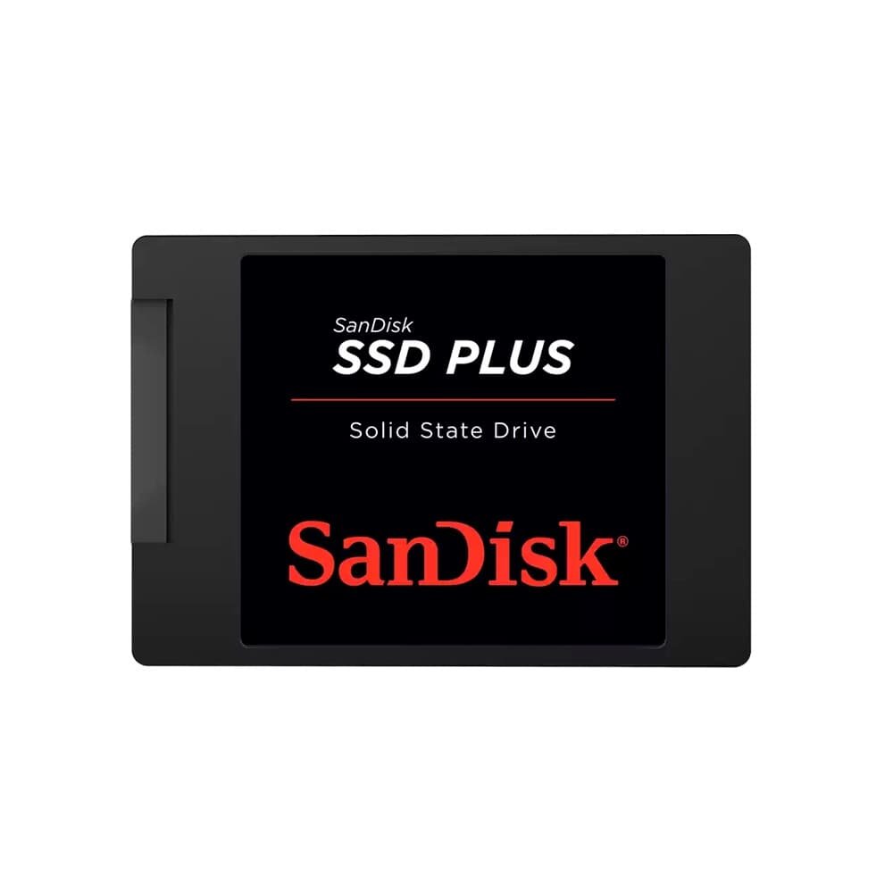 SSD SanDisk Plus, 1TB, 2.5", SATA III, Leitura: 545 MB/s, Gravação: 515 MB/s - SDSSDA-1T00-G28