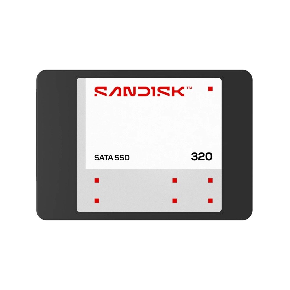 SSD SanDisk 320, 250GB, 2.5", SATA III, Leitura: 545 MB/s, Preto - SDSS31250GBB-000G0