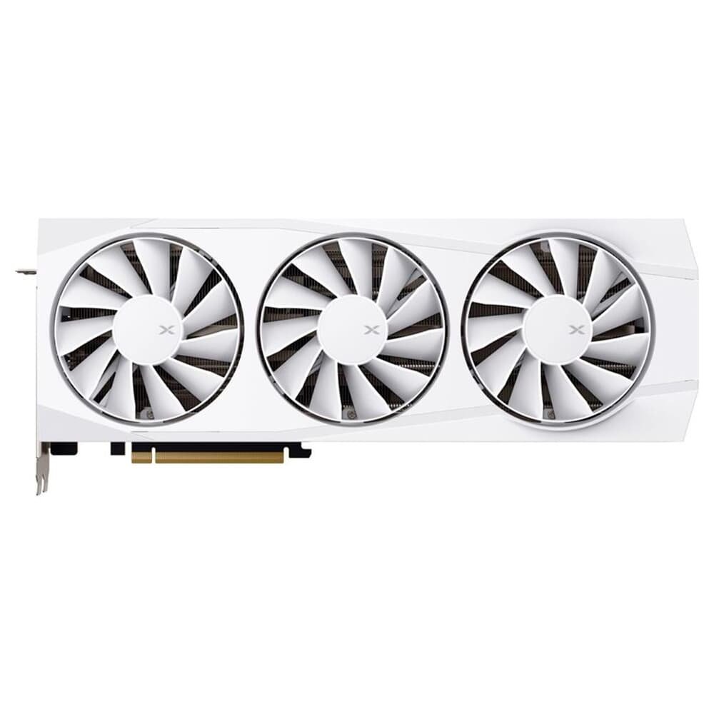 Placa de Vídeo XFX Quicksilver RX 9070 XT WHITE GAMING EDITION WITH AMD Radeon, 16GB, GDDR6, HDMI 3xDP, RDNA 4 - RX-97TQICKW9