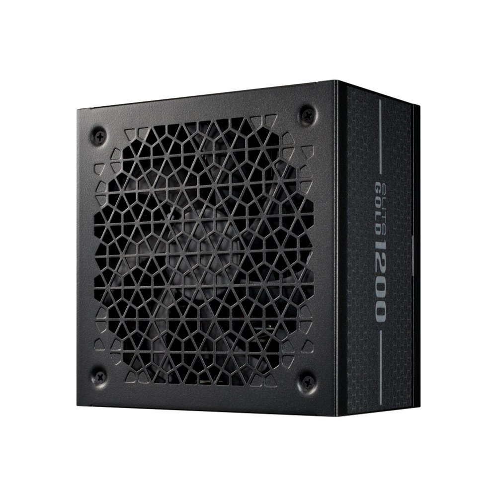 Fonte Cooler Master Elite Gold, 1200W, 80 Plus Gold, Modular, PFC Ativo, Preta - MPW-C001-AFAG-BBR