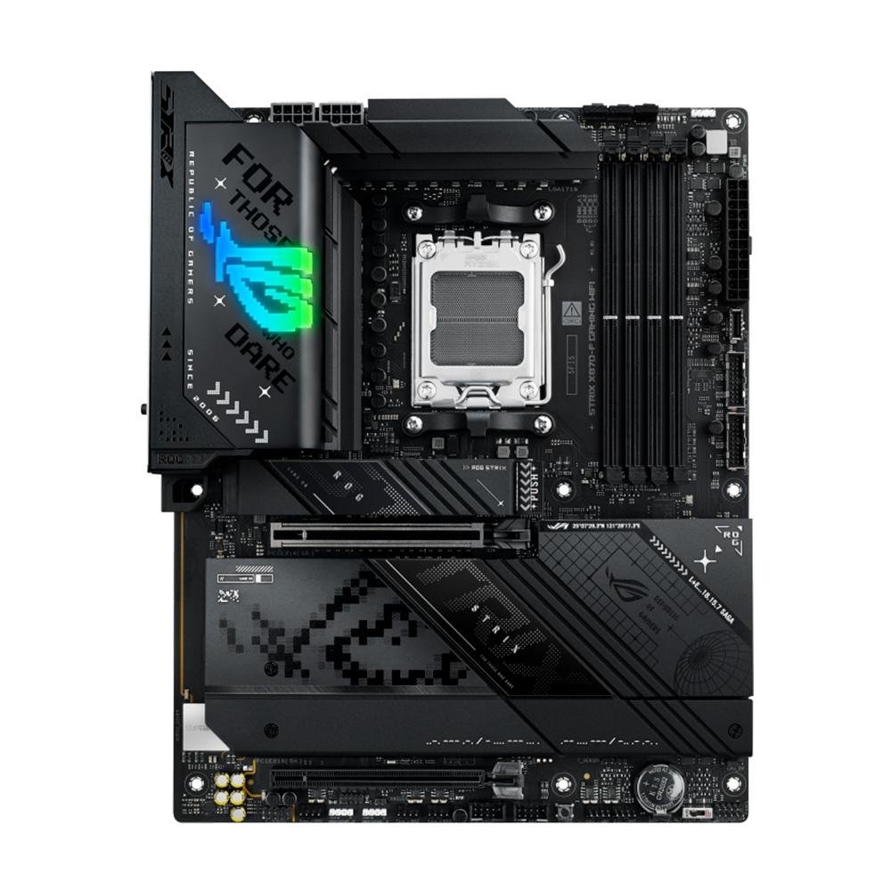 Placa Mãe Asus ROG STRIX X870-F GAMING WIFI 7, AMD AM5, DDR5, WIFI - 90MB1IV0-M0EAY0