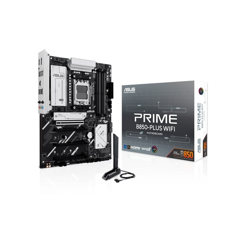 Placa Mãe ASUS PRIME B850-PLUS WIFI, AMD AM5 , ATX, DDR5, Preto