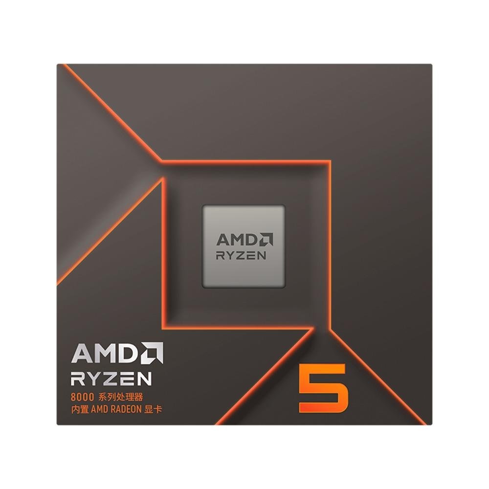 Processador AMD Ryzen 5 8600G, 4.3 GHz (5.0GHz Max Turbo), Cache 6MB, 6 Núcleos, 12 Threads, AM5, Com Vídeo Integrado - 100-100001237BOX