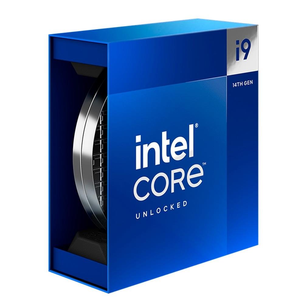 Processador Intel Core i9-14900KF, 3.2GHz (6GHz Max Turbo), Cache 36MB, 24 Núcleos, 32 Threads, LGA 1700, Sem Vídeo Integrado - BX8071514900KF